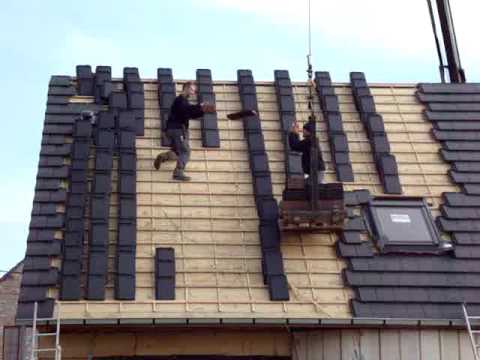 comment poser des tuiles giverny