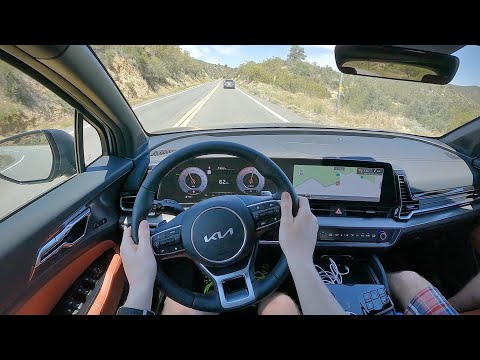 2023 Kia Sportage Hybrid - POV First Drive (Binaural Audio)