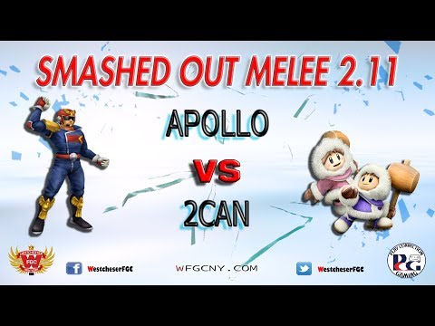Smashed Out Melee V2.11 - Apollo Vs. 2Can - Losers Quarter Finals