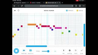 Rush E on Chrome Music Lab