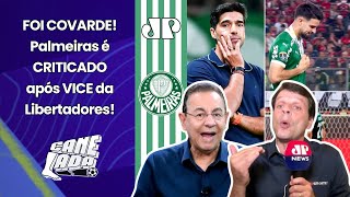 ‘O Palmeiras foi covarde! Jogou como time pequeno, e o Abel…’; vice para o Flamengo é criticado!