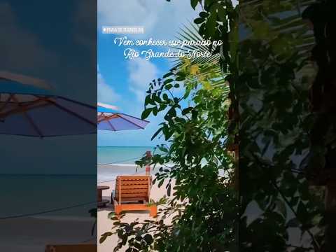 A Praia de Touros, no Rio Grande do Norte, é um destino conhecido como a "Esquina do Brasil",