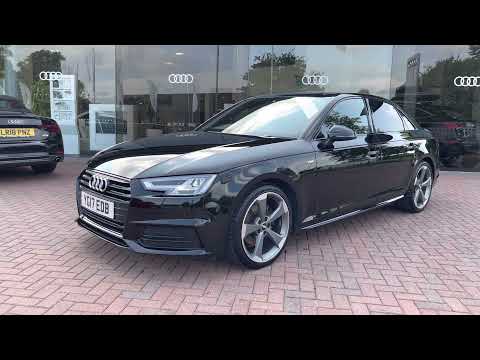Approved Used Audi A4 Black Edition 1.4 TFSI - Crewe Audi