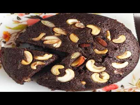 Rava cashew nut chocolate cake recipe | lockdown rava cake recipe