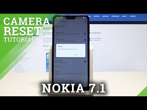 How to Reset Camera in NOKIA 7.1 - Fix Camera Errors