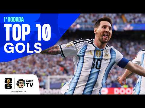 OS 10 GOLS MAIS BONITOS DA 1ª RODADA DA COPA DO MUNDO FIFA™ 2026