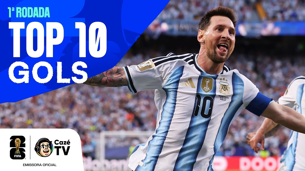 OS 10 GOLS MAIS BONITOS DA 1ª RODADA DA COPA DO MUNDO FIFA™ 2026