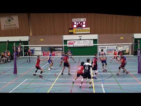 Topdivisievolleybal DIO BEDUM vs CAS-CRM / ZVH (8-12-2018)