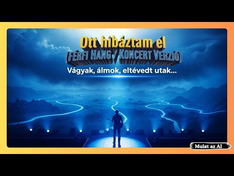 Mulat az AI - Ott Hibáztam El (Férfi Hang/Koncert Verzió) [Hivatalos Audio] @MulatazAIEnglish 🎵