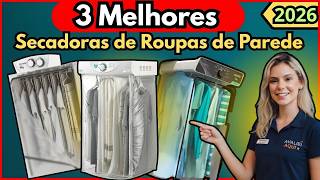As 3 Melhores Secadoras de Roupas de Parede de 2026 (Guia Definitivo de Compra)