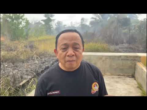 Kebakaran Lahan di Perumahan Dinas Pemda Seluma