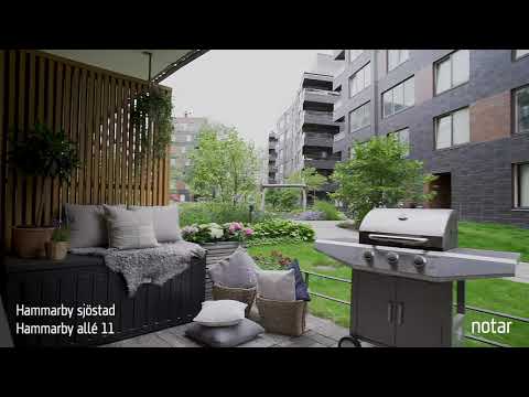 Hammarby alle 11 - 2,5:a - 56 kvm med uteplats om ca 18 kvm i Hammarby Sjöstad i Stockholm