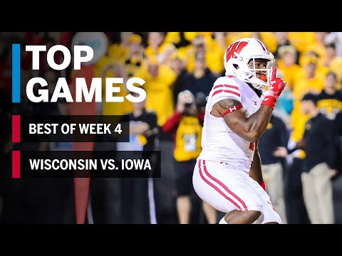 Top Games of 2018: Week 4 | Wisconsin Badgers vs. Iowa Hawkeyes | B1G Football