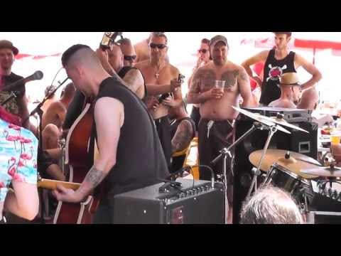 Luna Vegas. Psychobilly meeting 2013. Santi's beach bar (Pineda de Mar, Spain)