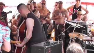 Luna Vegas. Psychobilly meeting 2013. Santi's beach bar (Pineda de Mar, Spain)