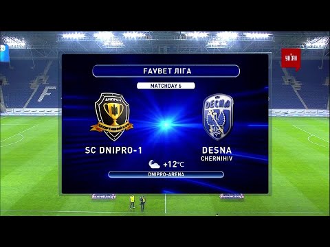 SK Sport Klub Dnipro-1 Dnipropetrovsk 2-0 FK Desna...