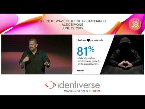 Keynote: The next wave of Identity standards - June 27 | Identiverse 2019
