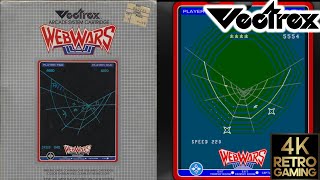 Web Wars Vectrex 4k Gameplay