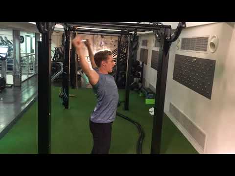 Easy fix for rounded shoulders - Band Over and Backs