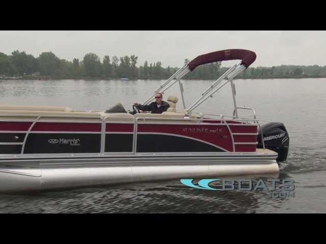 2012 Harris FloteBote Sunliner LS 220 Pontoon Boat Review / Performance Test