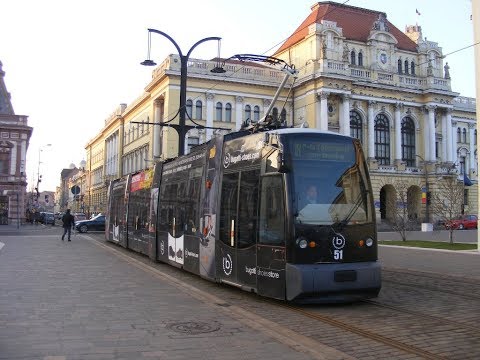 Oradea. Cab View Linia 1R : Se Retrage La Depou