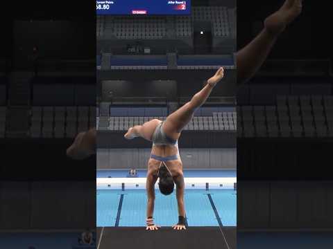 Brazil ingrid oliveira woman diving platform beautiful amazing and the best diving