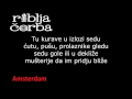Riblja Čorba - Amsterdam HQ (tekst / lyrics)
