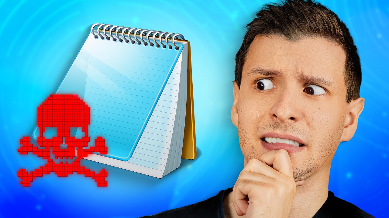 Even Notepad Wasn't Safe