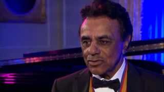 Johnny Mathis Talking About His Voice Teacher