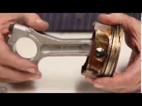 V Twin Connecting Rods Installation in a Stock Piston