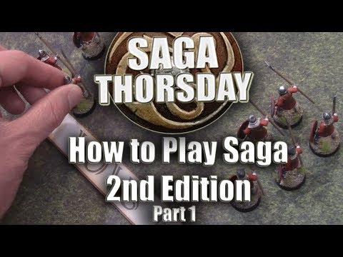 How to Play Saga 2nd edition! Part 1. SAGA THORSDAY 89