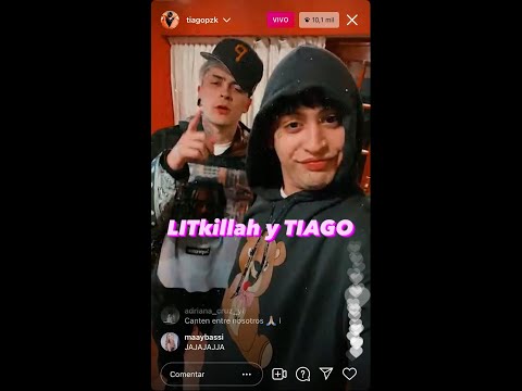 LITkillah y TIAGO PZK RAPEANDO FULL GEDES