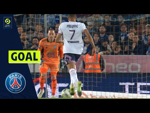 Goal Kylian MBAPPE (68' - PSG) RC STRASBOURG ALSACE - PARIS SAINT-GERMAIN (3-3) 21/22