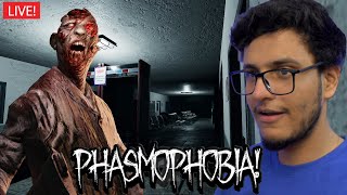Ghost Hunting in Phasmophobia's Hardest Maps🛑