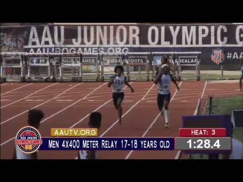 Jr. Olympics 4x400 Boys Heat 5