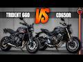 Triumph Trident 660 vs Honda CB650R: Two Bikes, Two Completely Different Philosophies