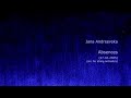 Jana Andreevska: Absences / Отсуства (27-04-25), version for strings (2026)