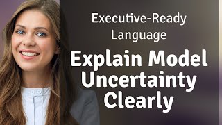 Executive-Ready Language: Explain Model Uncertainty Clearly