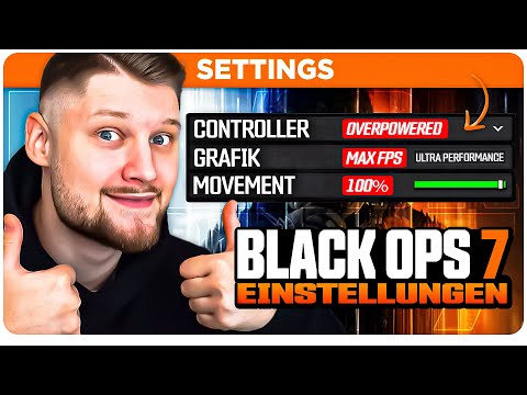 Diese Einstellungen BRAUCHST DU für die BLACK OPS 7! (PC/Konsole + Controller Settings)