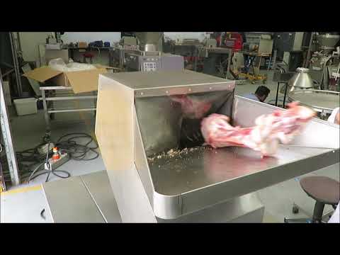 Kemik Öğütme - Kırma Makinesi Örnek Çalışma