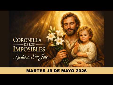 Coronilla de los Imposibles al Poderoso San José | Oración para Casos Difíciles🙏💛 | 19 DE MAYO