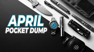 April POCKET DUMP | TITANIUM + ZIRCONIUM EDC GEAR (EVERYDAY CARRY)