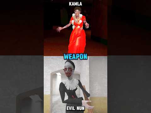 Evil Nun vs Kamla who is powerful ? 🔥 #kamla #evilnun #ytviral  #horror #viral #shorts