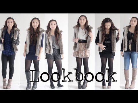 Lookbook - how to wear the Faux Fur Vest