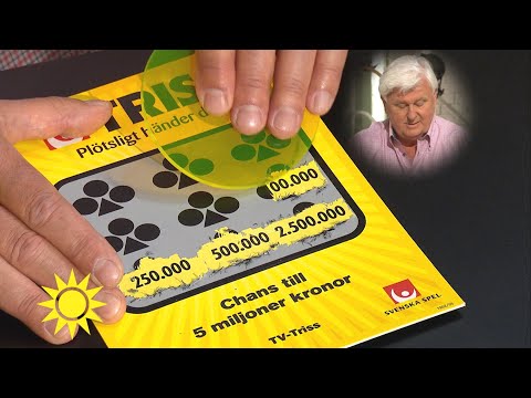 Trissvinnaren: "Pengarna är ju morsans" - Nyhetsmorgon (TV4)