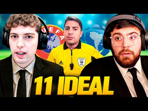 11 IDEAL (EUROPA) vs. 11 IDEAL (AMERICA) ft. LA COBRA - CON ARBITRAJE: QUIEN SABE MAS DE FUTBOL?
