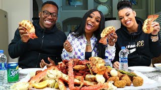 Seafood Boil with The Prince Family