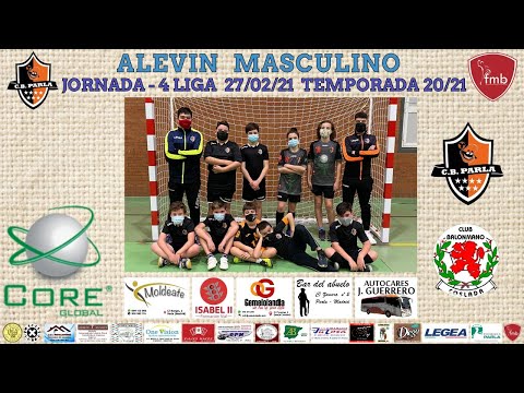 Jornada 4 Alevín Mas 🆚 BM Coslada 27/02/21 12:30 Cantueña