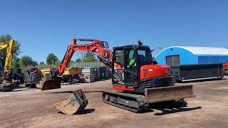 Kubota KX 080-4 midigrävare till salu - Bild 4 | Machineryline SE Kubota KX 080-4 midigrävare | Bild 4 - Machineryline