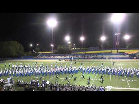 West Orange High School Marching Band performing 